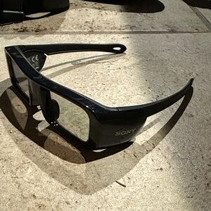 Sony Stylish Black 3D Glasses